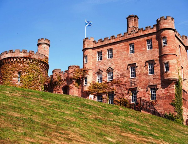 Scotland, Dalhousie Castle