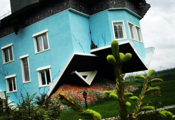 Night in an Upside Down House