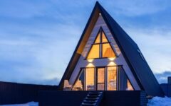 Cozy "Scandi-house" with sauna and font