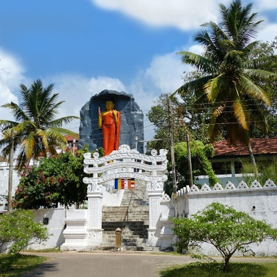 Weligama, Sri Lanka: Attractions Sri Agrabodhi Rajamaha Viharaya Temple