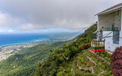 Cabarete, Dominican Republic: Attractions Cable Car and Mount Isabel de Torres in Puerto Plata