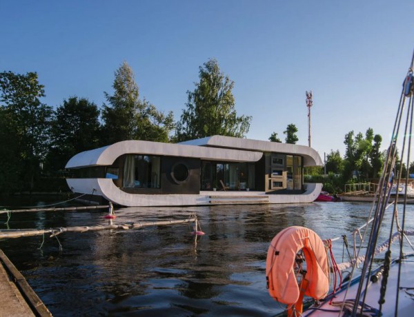 Дома на воде или рядом в Ленинградской области Дом на воде на Крестовском