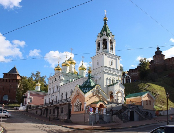 Достопримечательности Нижнего Новгорода Церковь Рождества Иоанна Предтечи на Торгу